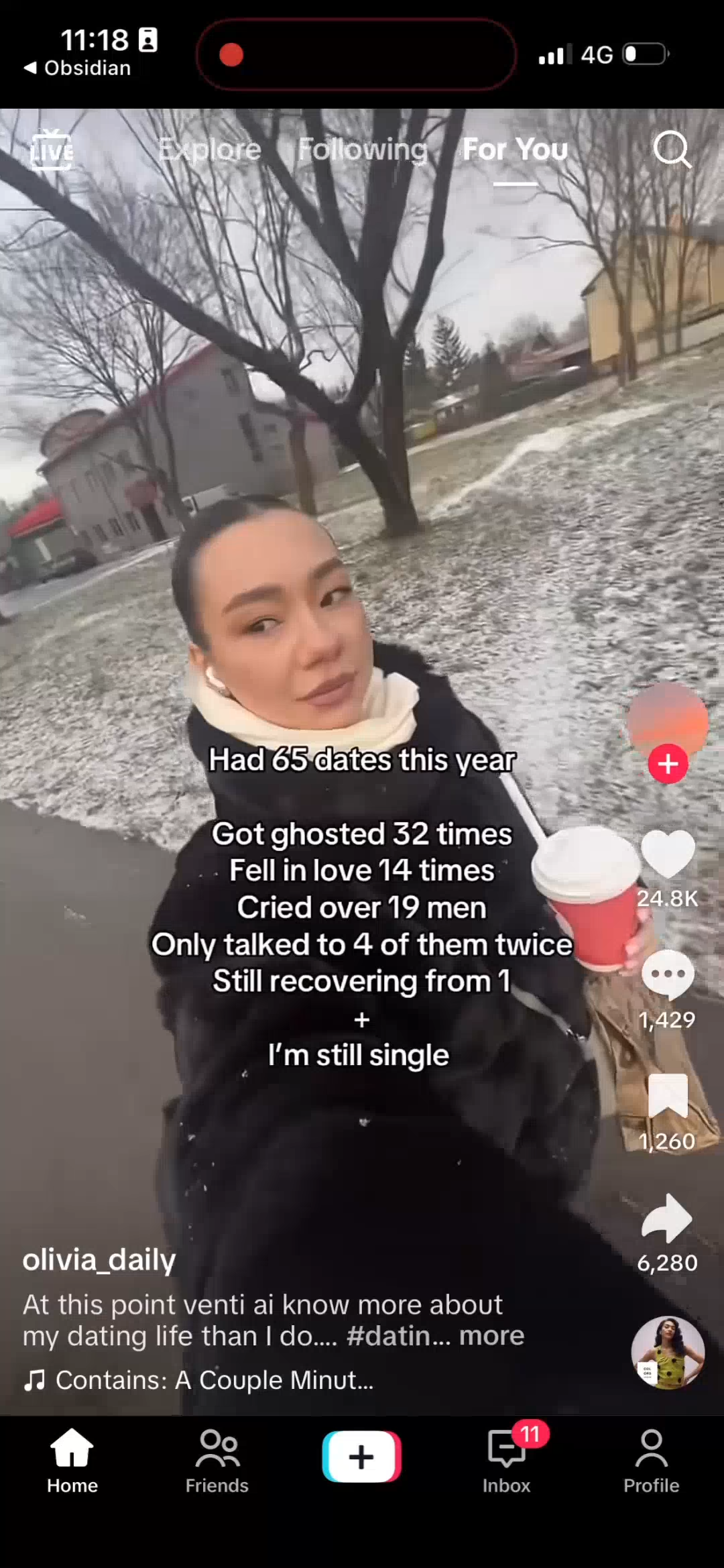 UGC creator happy reaction