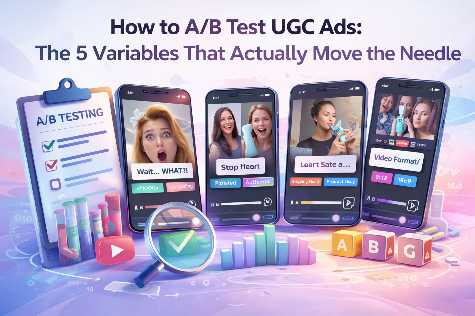 DansUGC.com | How to A/B Test UGC Ads: The 5 Variables That Actually Move the Needle