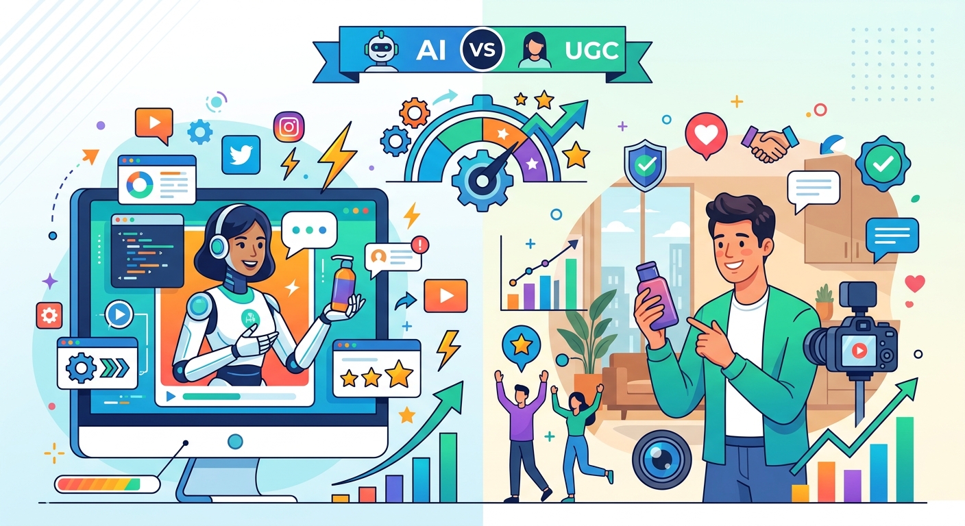 AI UGC vs Real Human UGC: Which Converts Better in 2026? — image 1