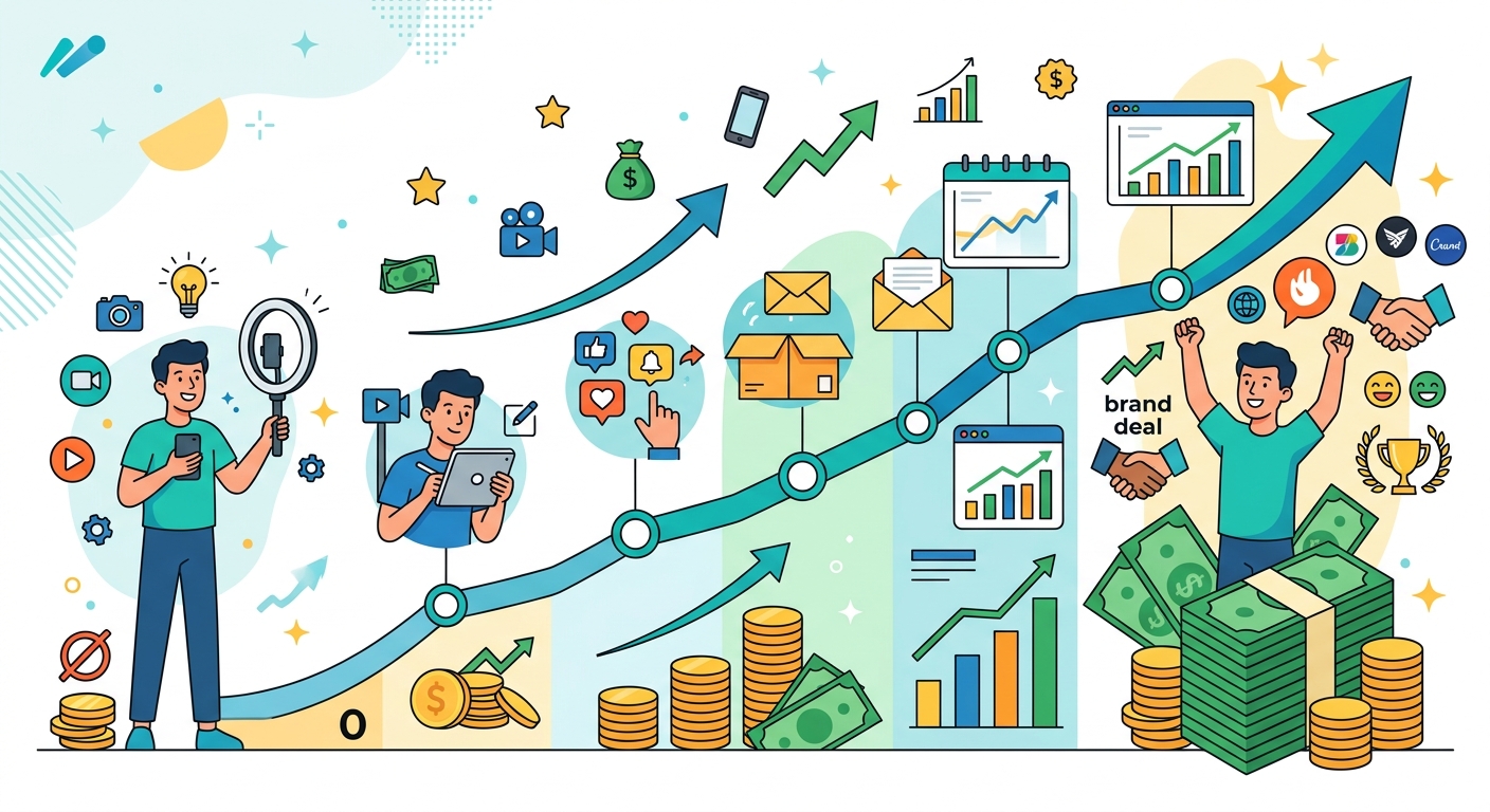 UGC Creator Success Stories: $0 to $3k/Month (Real Timelines) — image 1